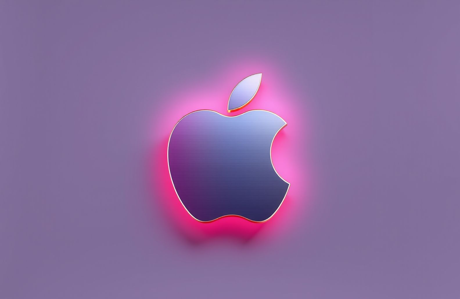 3d Apple Logo Wallpaper