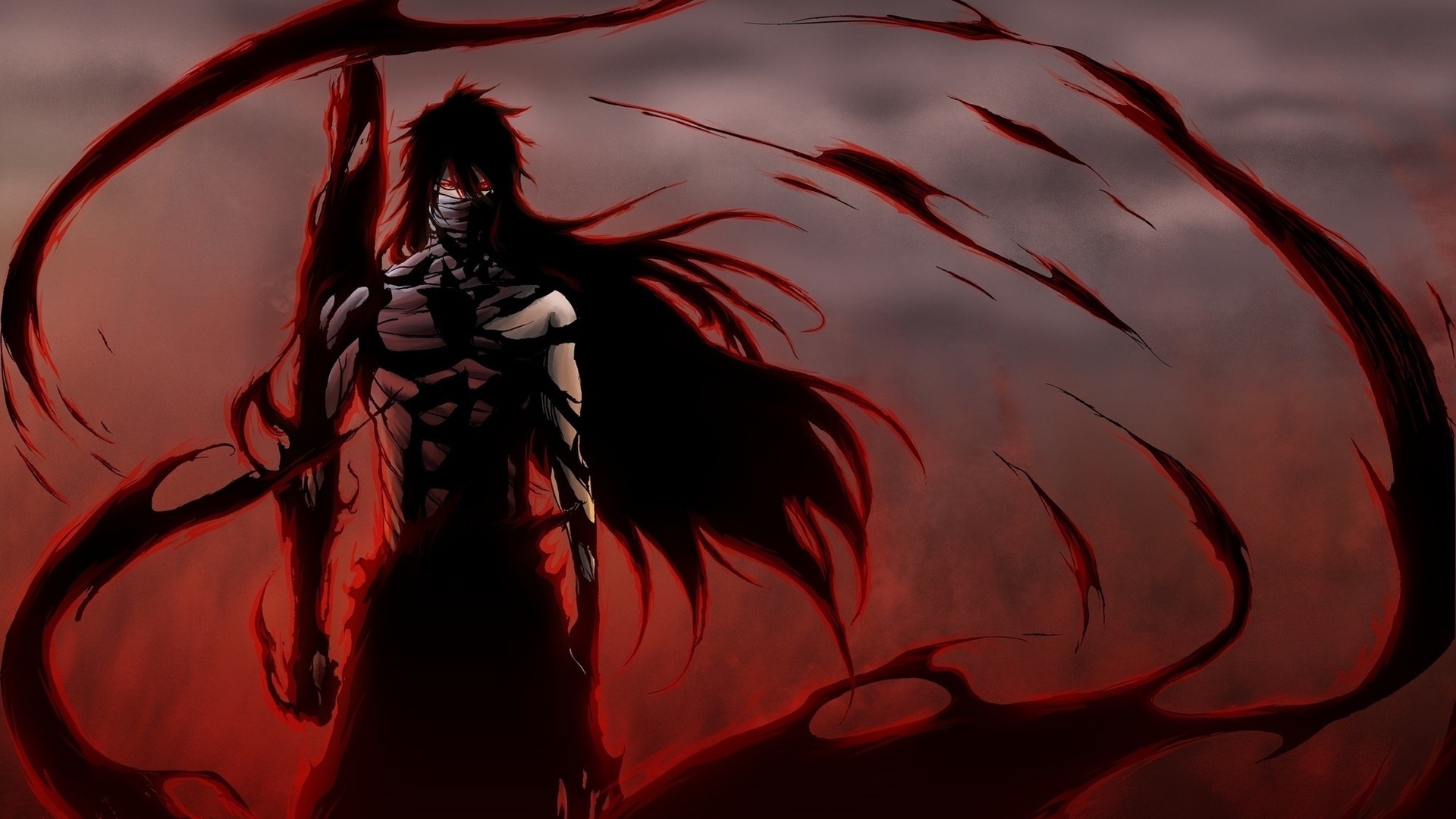 Anime Bleach Ichego Posture Wind Background Wallpaper