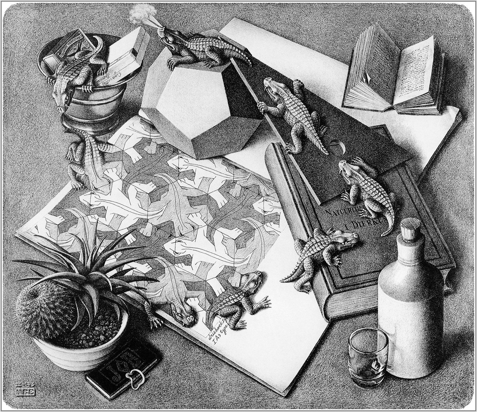 Mc Escher Wallpaper