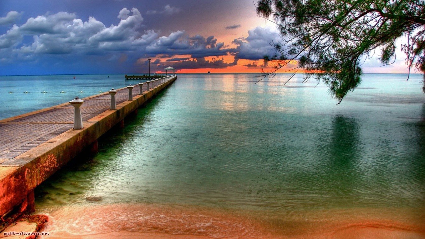 Beach sunset Free Desktop Wallpaper HD Wallpapers Download and New