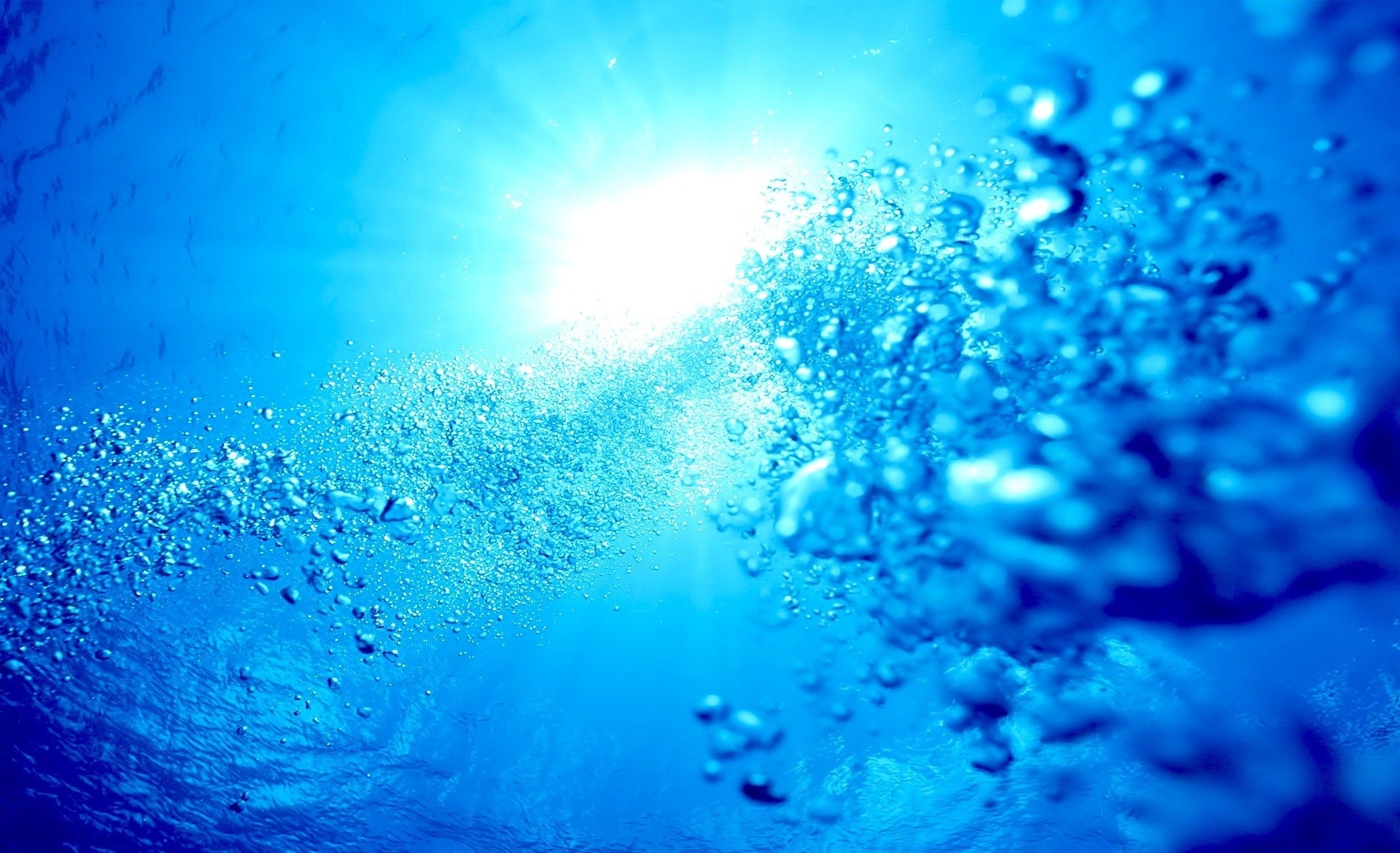 Wallpaper Ocean Sea Underwater Bubbles Desktop Nature