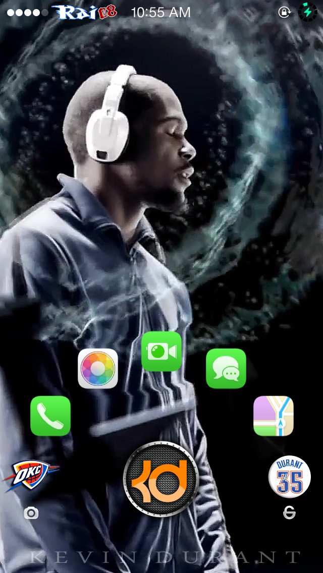 Kevin Durant Video Wallpaper With Jellylock Theme