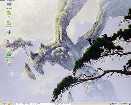 Roger Dean Desktop Wallpaper For Linuxmint Photo Sharing