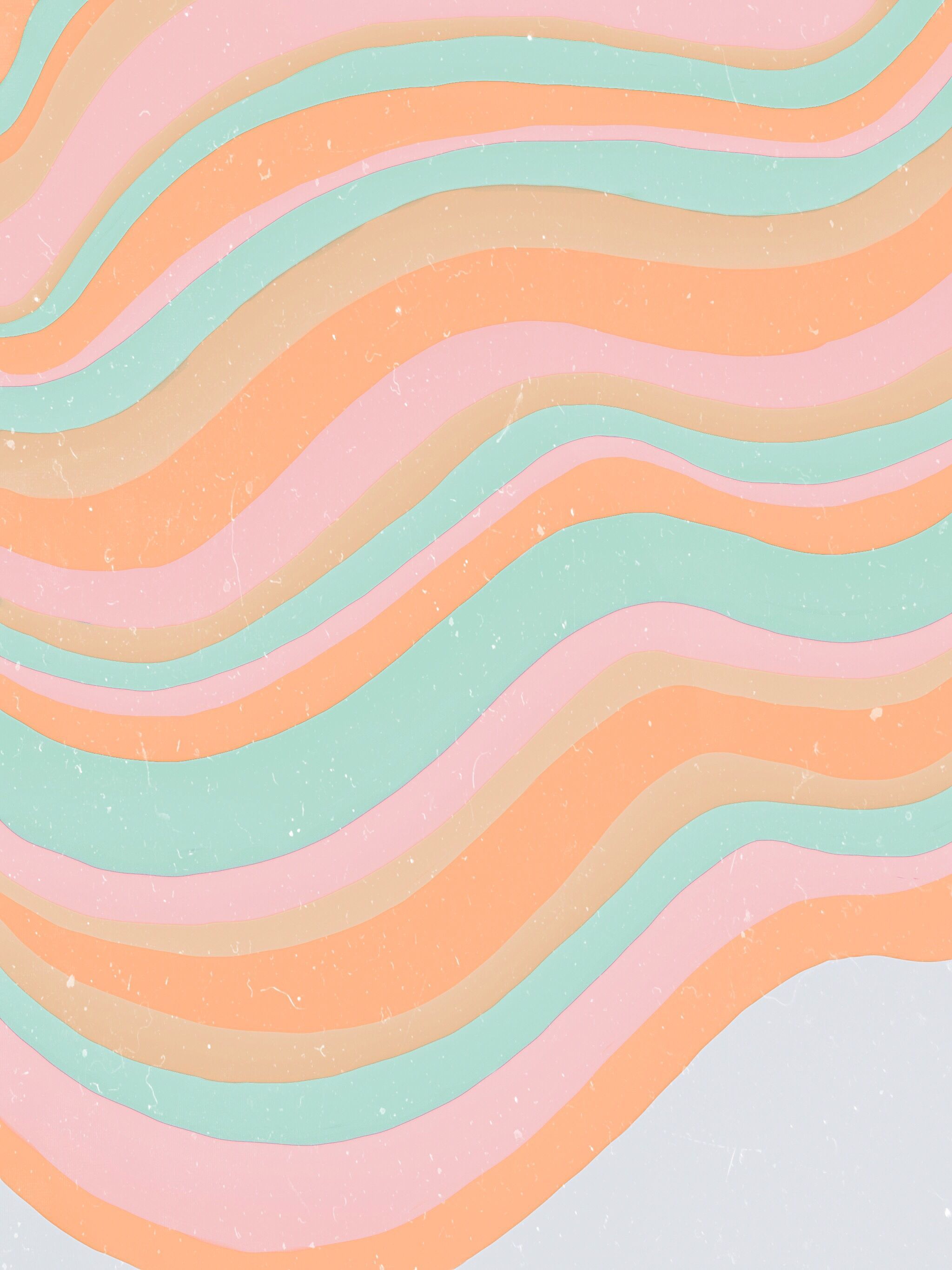 Background Wallpaper Wavy Groovy Collage Art Lines