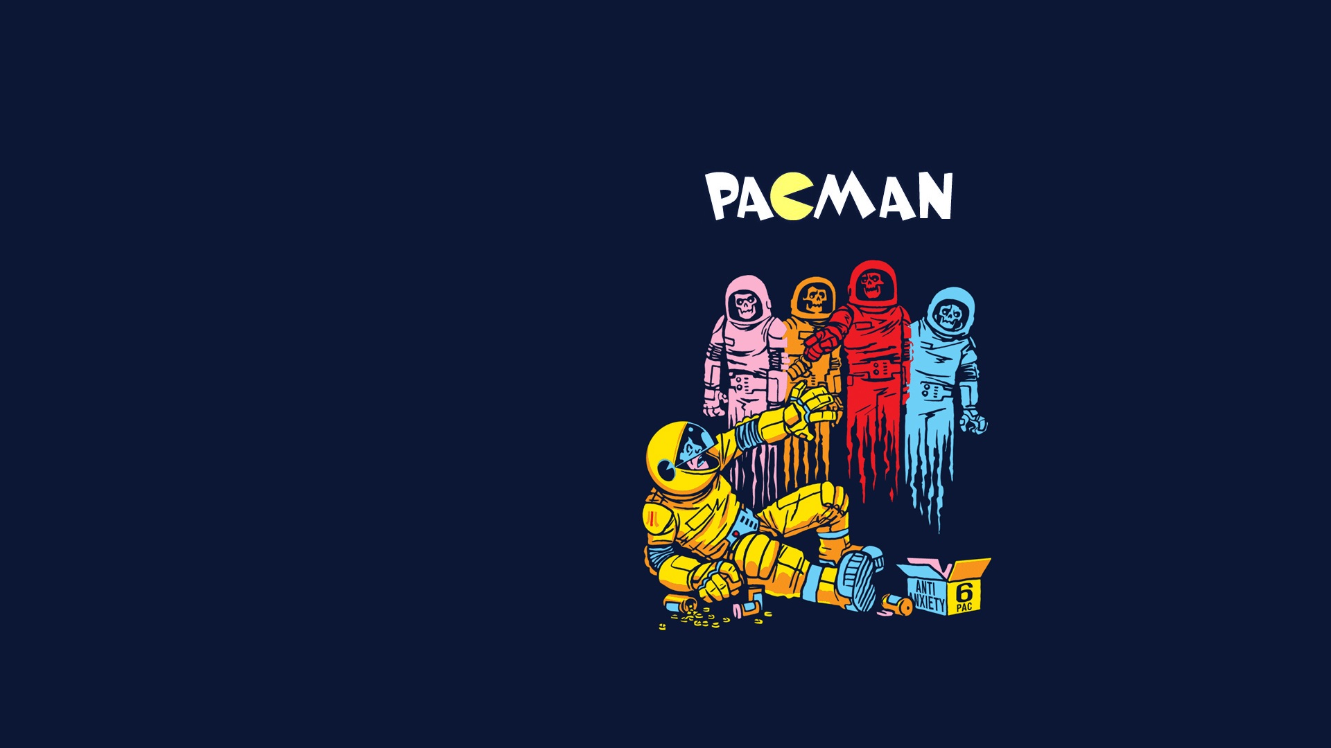 Pac Man HD Wallpaper On