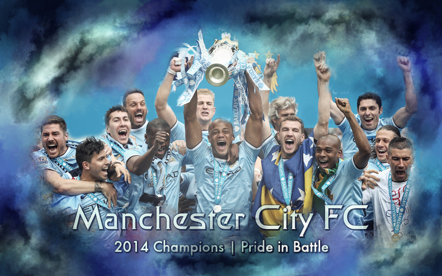 Mcfc Premier League Champions By Mancitygraphics