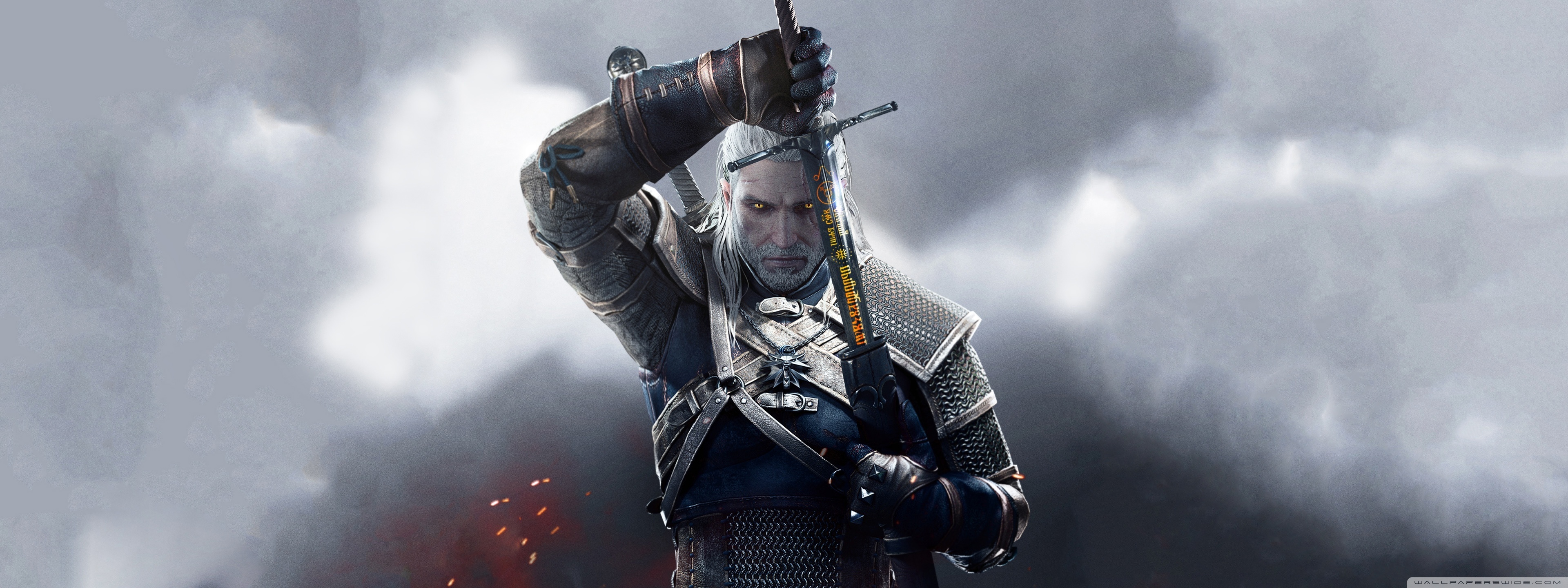 Witcher Wild Hunt Geralt Ultra HD Desktop Background