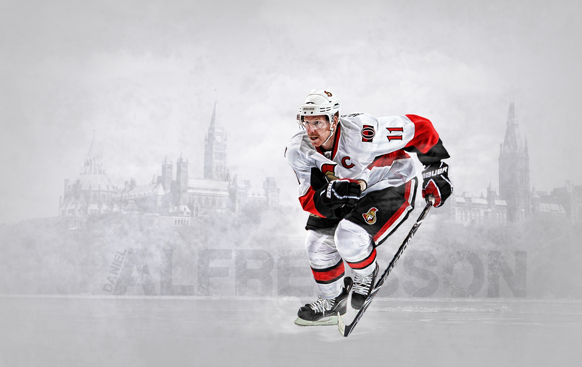 Daniel Alfredsson Ottawa Senators Wallpaper