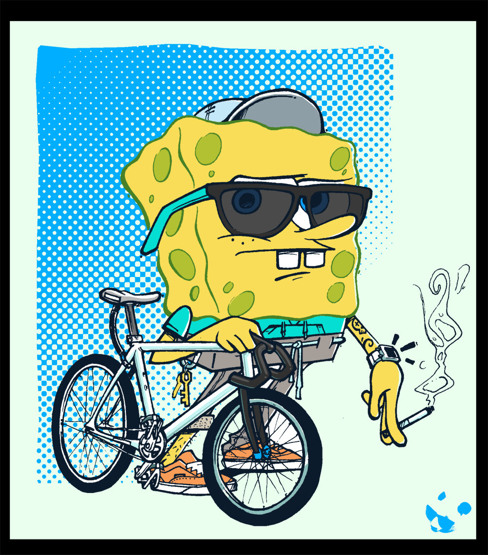 How To Draw Gangster Spongebob Step By Step Nickelodeon
