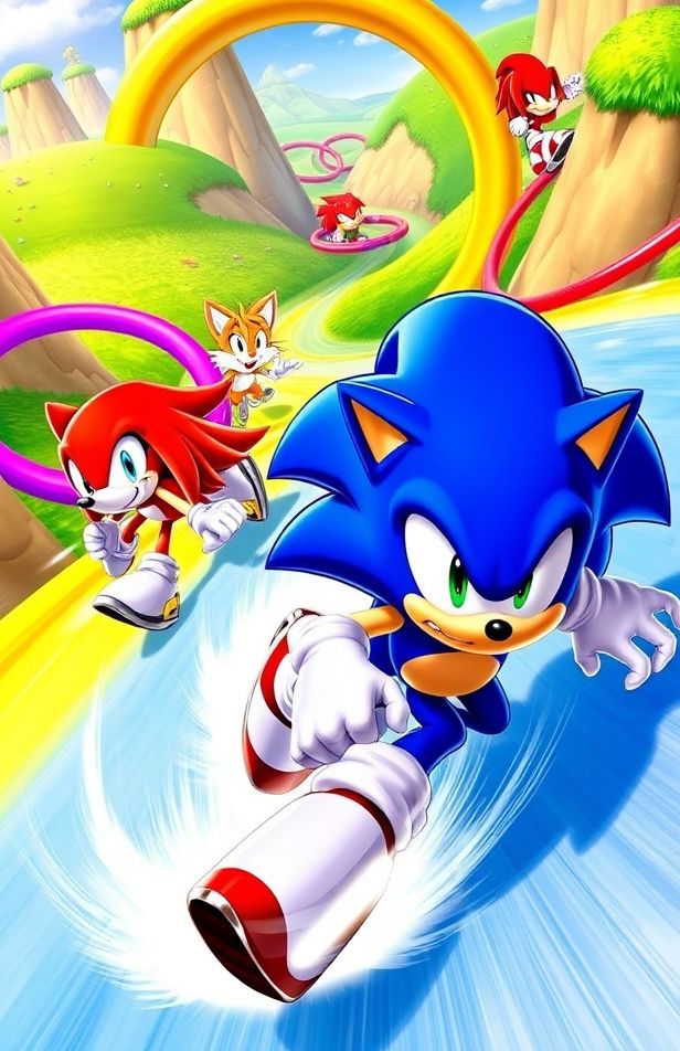 Sonic Characters Wallpaper