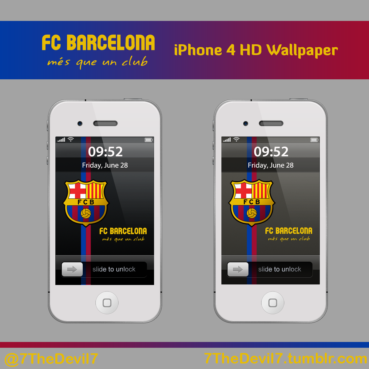 Fc Barcelona iPhone Wallpaper By 7thedevil7 Customization