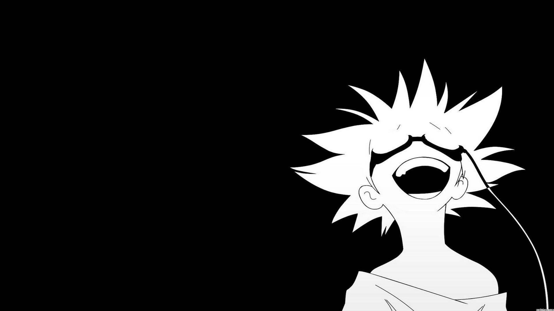 Black And White Anime Aesthetic Wallpaper