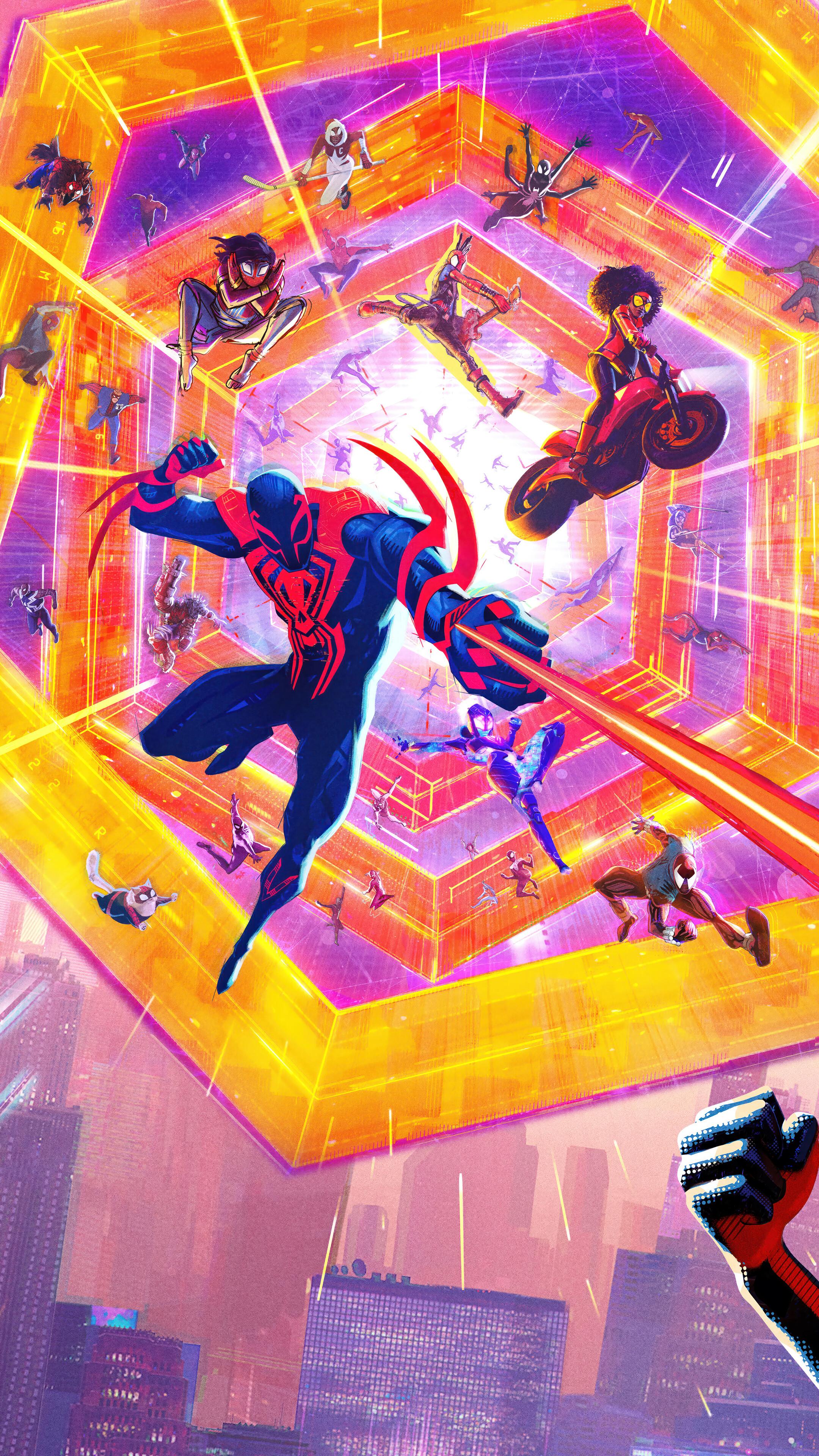 Free Download Spider Man Across The Spider Verse Characters 4K 