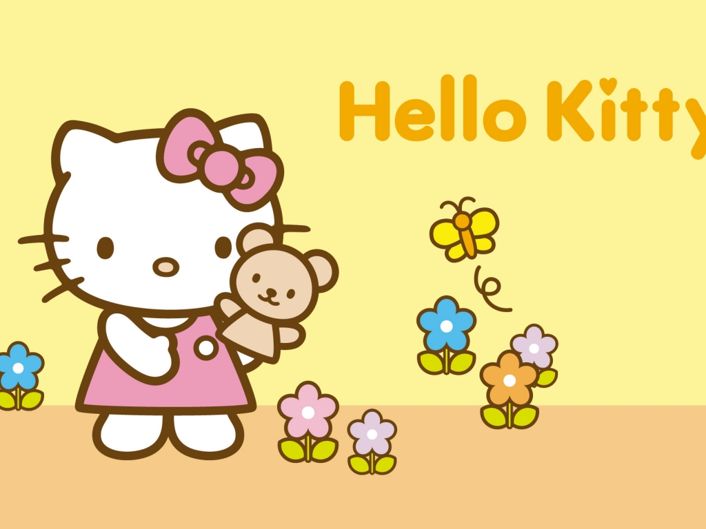 Hello Kitty Amarillo Hd Imagenes Wallpaper Gratis