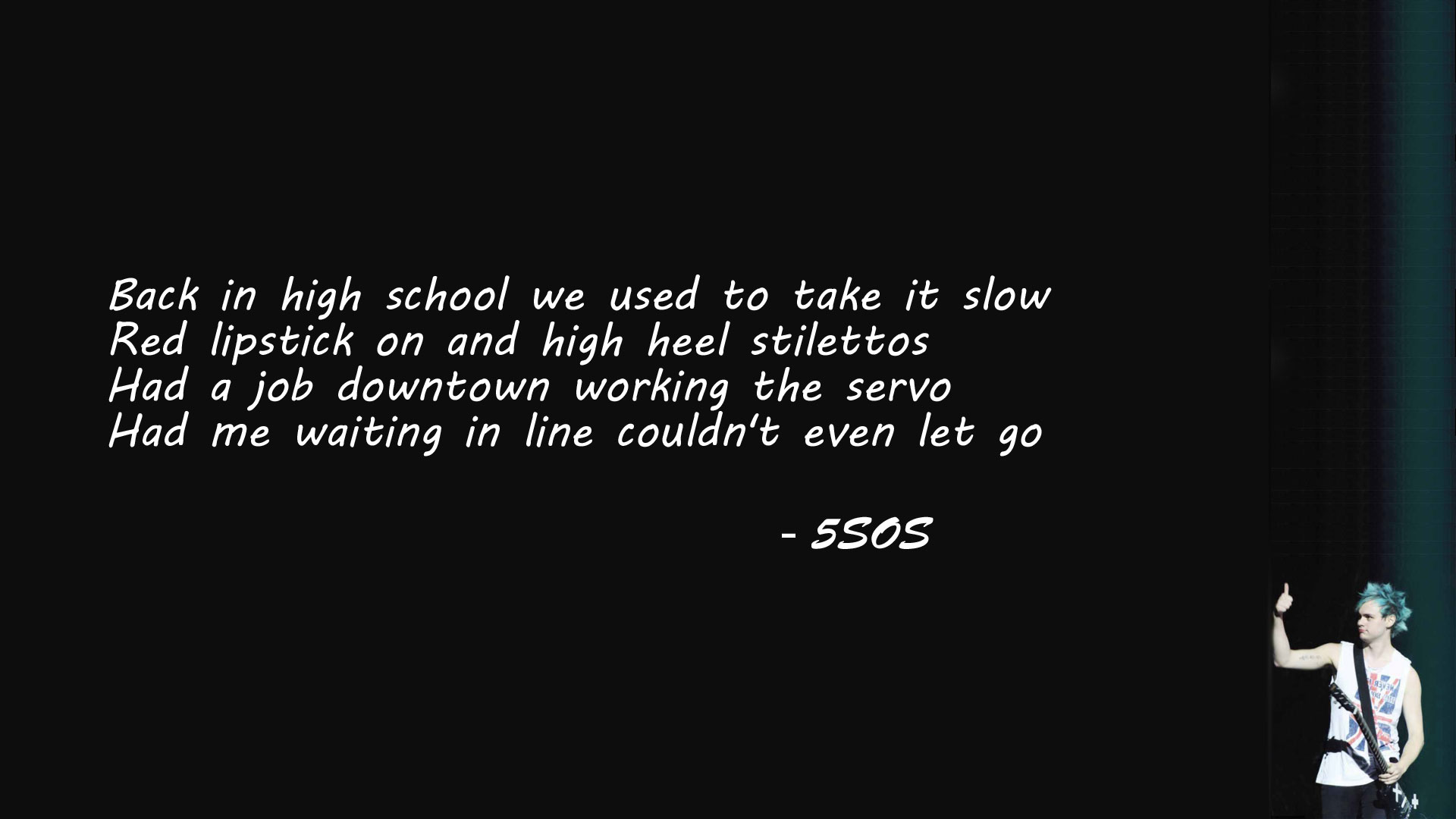 Quotes 5sos Seconds Of Summer Wallpaper HD Quote