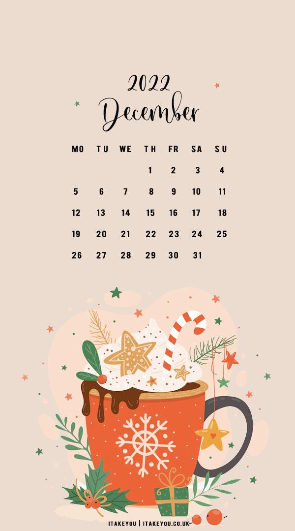  Free December Wallpapers Warm Drink Calendar Wallpaper I