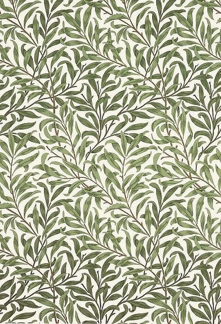 Free Download William Morris Vintage Wallpaper Willow Bough Minor Green 