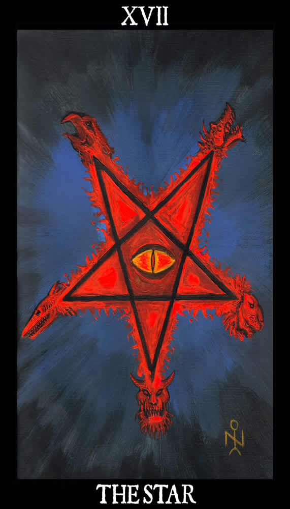 The Star Esoteric And Occult Luciferian Tarot Cards Wallpaper Image
