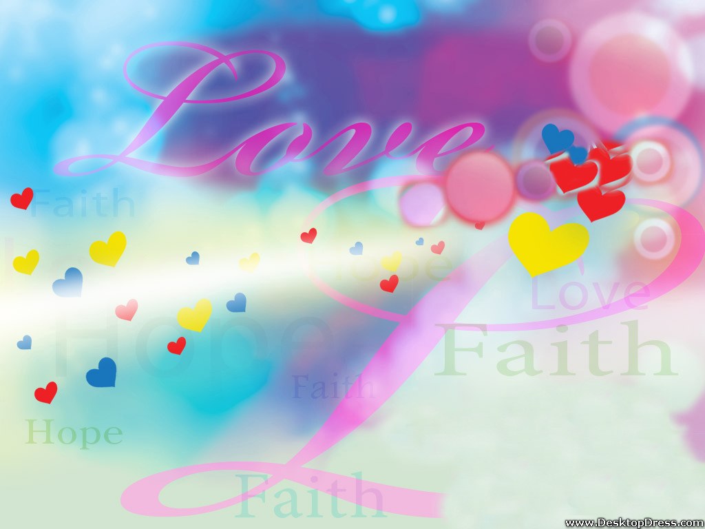 3d digital art backgrounds love faith hope love faith hope