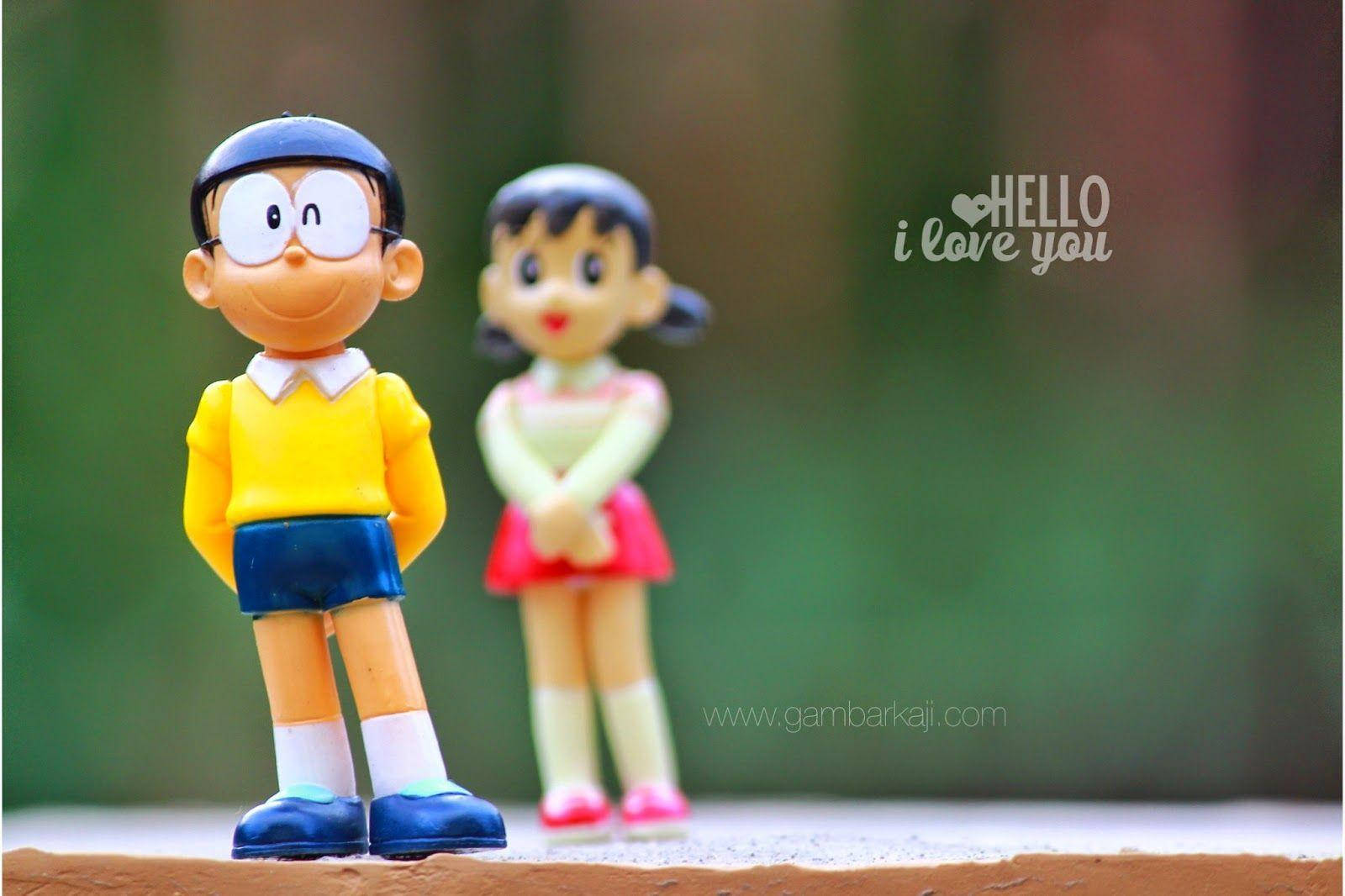 Nobita Shizuka Love Wallpaper