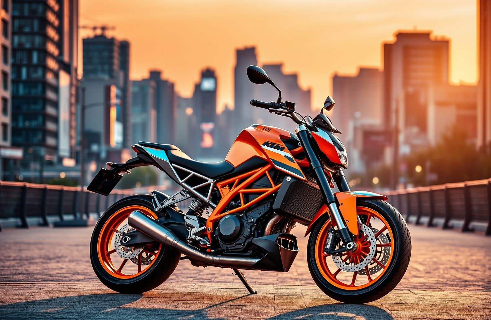 Ktm Duke Bike HD Wallpaper