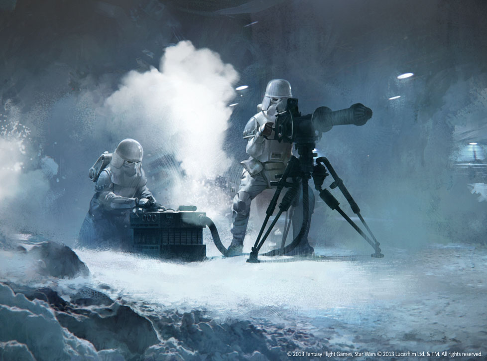 Snowtroopers Assault By Agnidevi