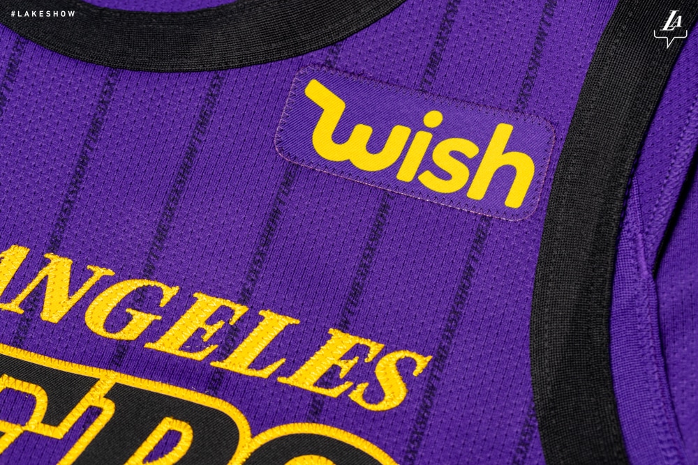 Showtime Inspired City Jerseys Los Angeles Lakers