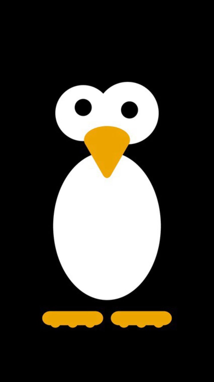 Black White Penguin Yellow Animal Crafts And Drawing