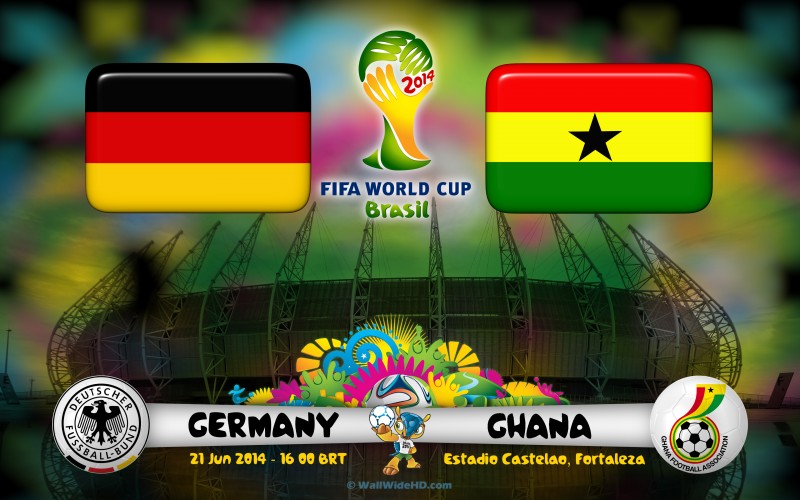 Name Germany Vs Ghana World Cup Group G Football Match Wallpaper
