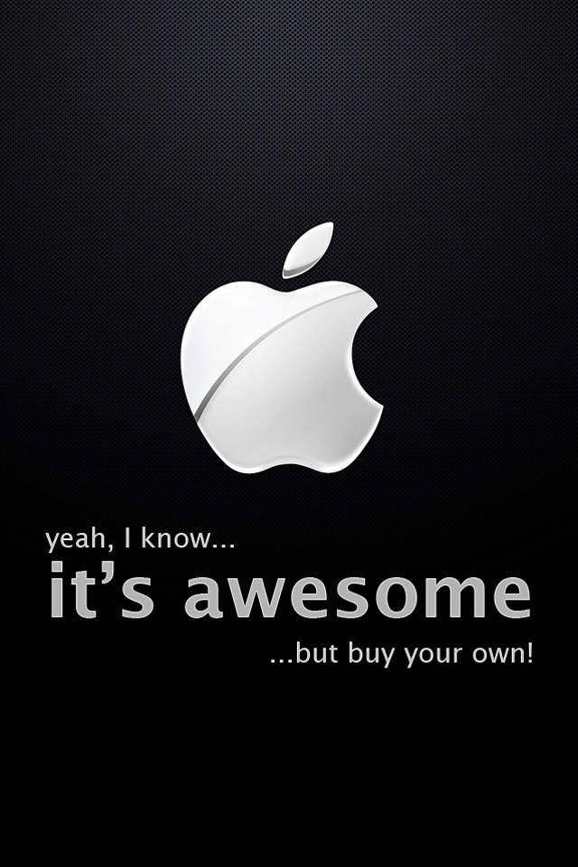 HD It S Awesome Apple iPhone Wallpaper Background