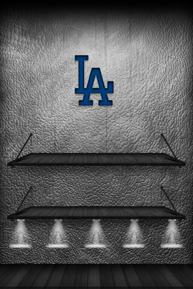 Art La Dodgers iPhone Wallpaper And Lock Screen