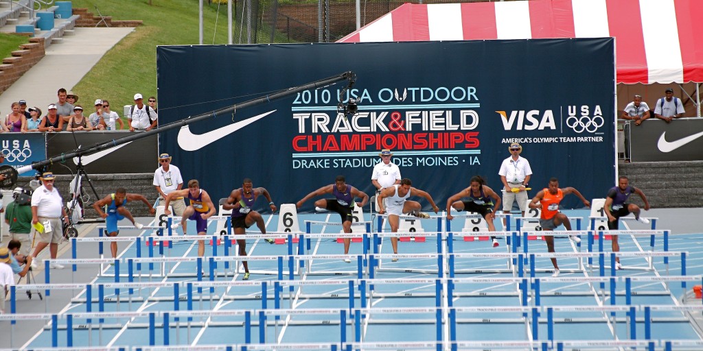 Track And Field Hurdles HD Wallpaper Sports