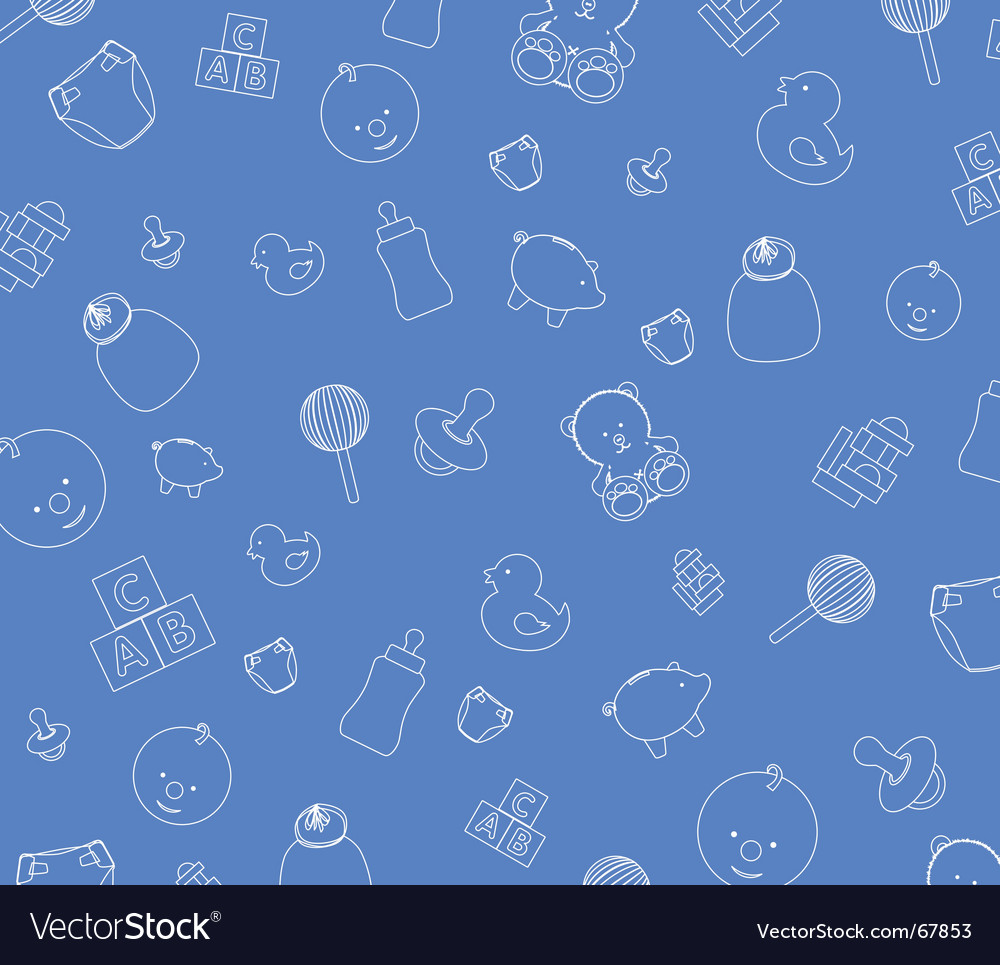 Baby blue background Royalty Free Vector Image