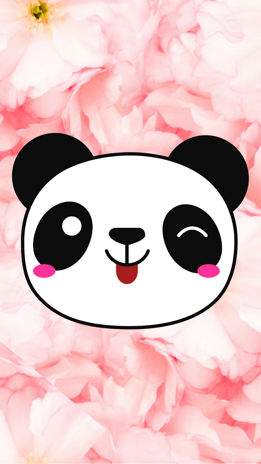 Pink Panda Wallpaper On