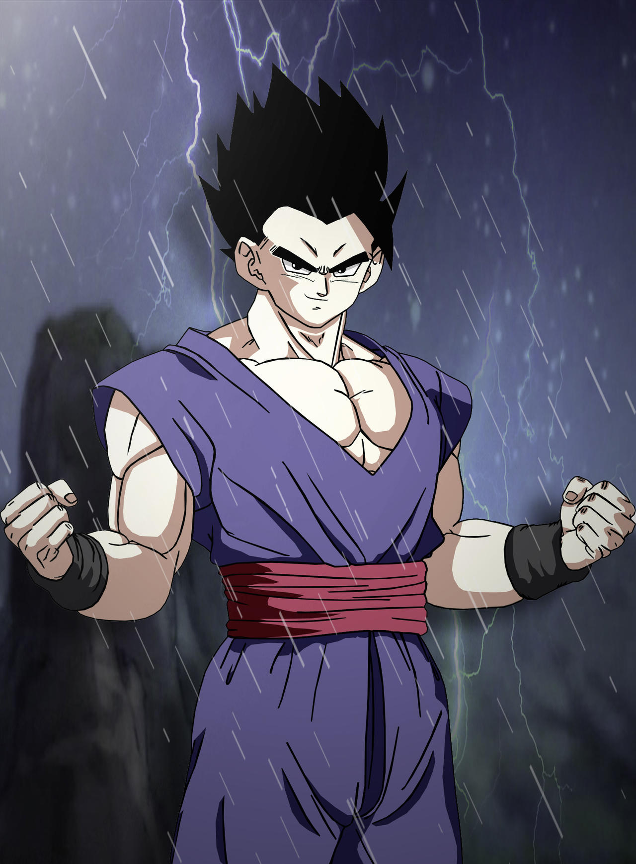 Gohan Dbs Hero Mystico Wallpaper By Anonymusteam