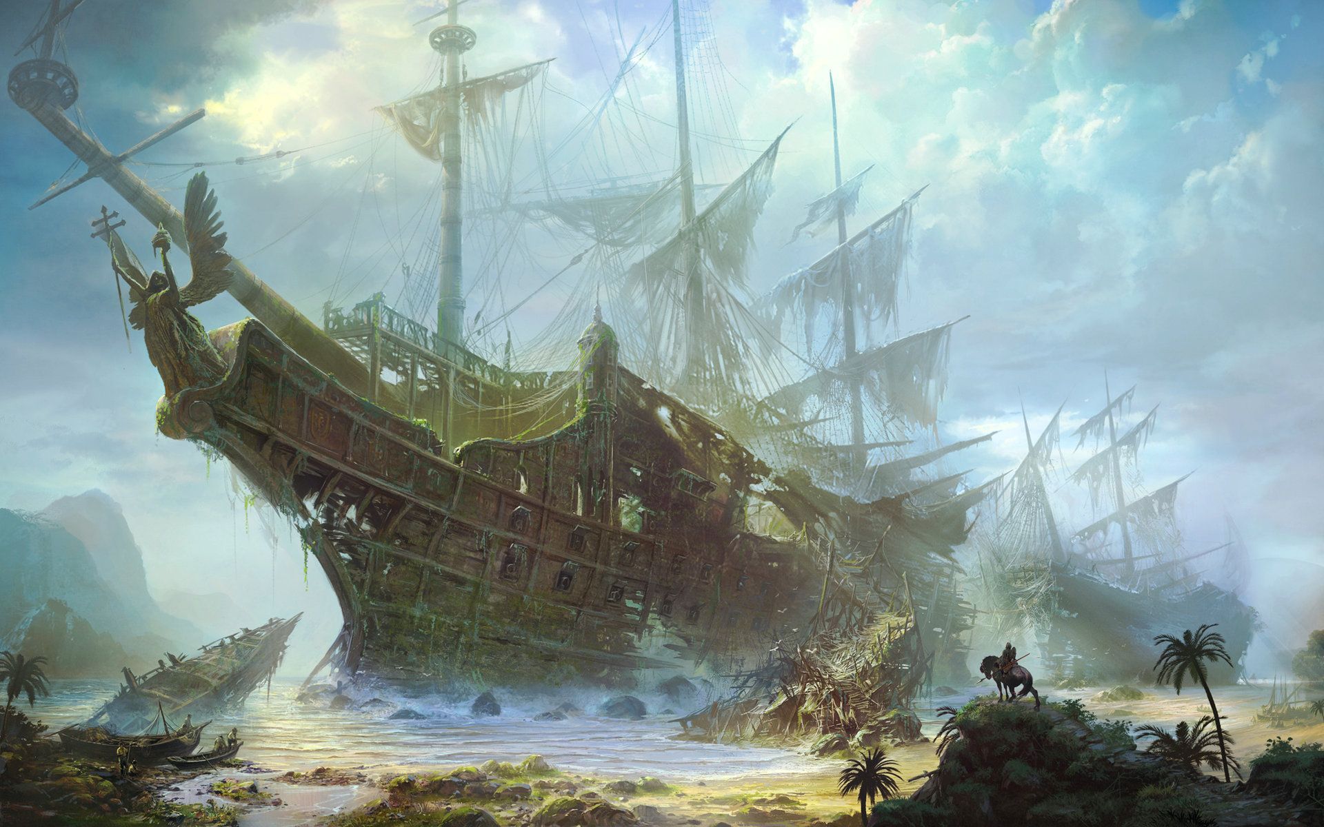 Wallpaper For Pirate Ship