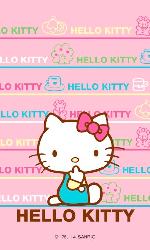 Hello Kitty Lovely Screen Lock Screenshot