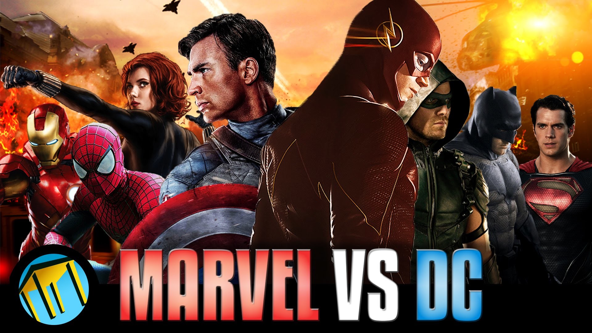 D Vs Marvel Wallpaper