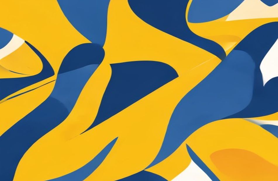 Yellow And Blue Wallpaper