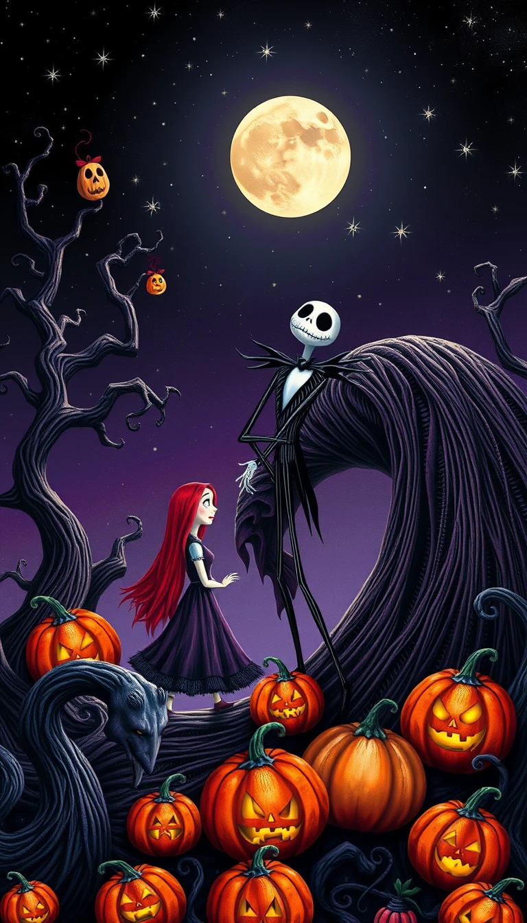 🔥 Download Nightmare Before Christmas Phone Wallpaper by @bmassey on ...