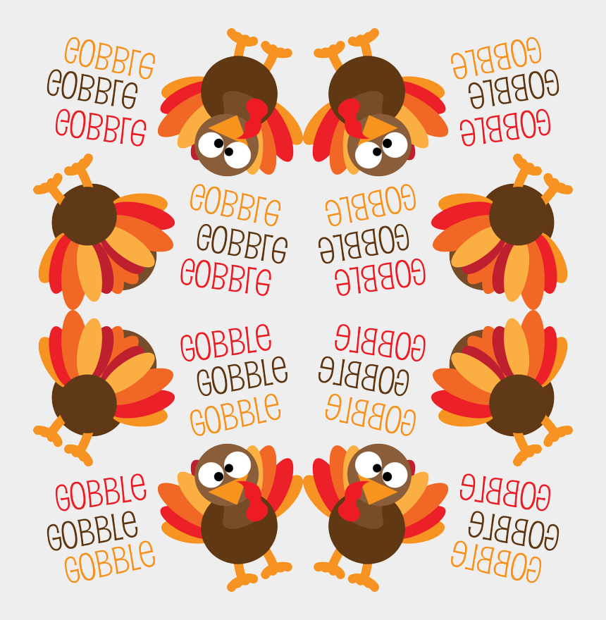 Gobble Funny Turkey Thanksgiving Wallpaper