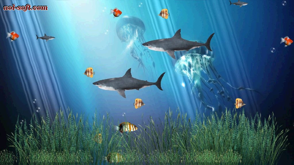 Aquarium Animated Wallpaper Screenshot Desktop Themes