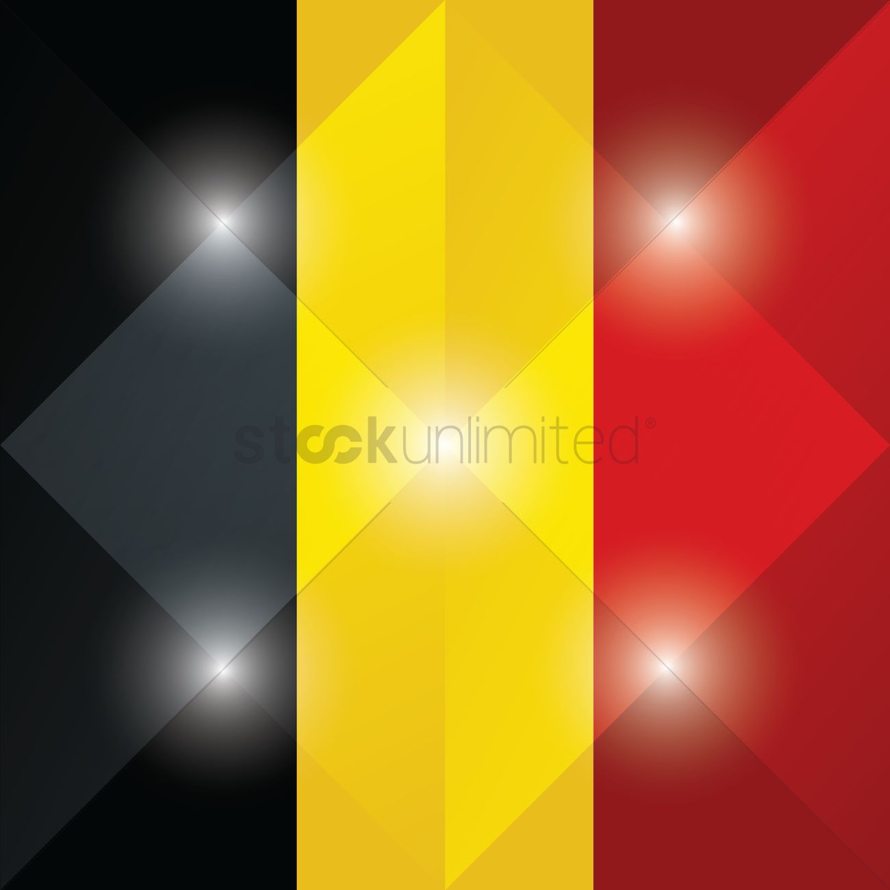 Belgium Flag Background Vector Image Stockunlimited