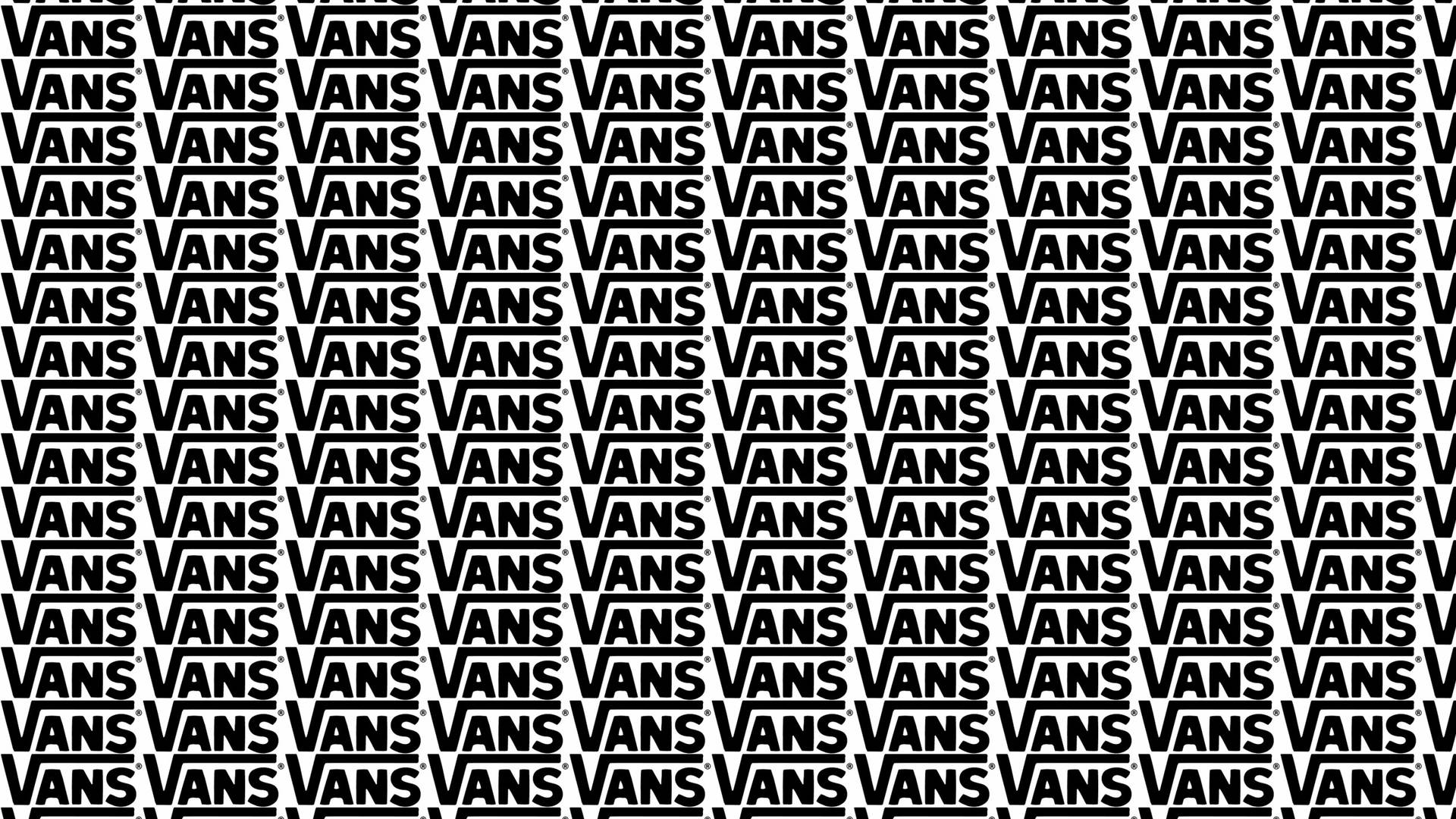 Vans Off The Wall Word Pattern Wallpaper