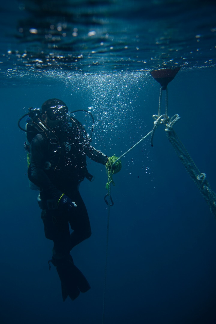 Task Force Koa Moana Leon Marines Identify Underwater Manmade