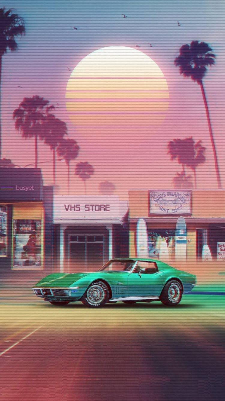 80s Retro Wallpaper
