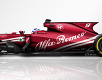 Alfa Romeo Martini Racing Formula Livery Concept On