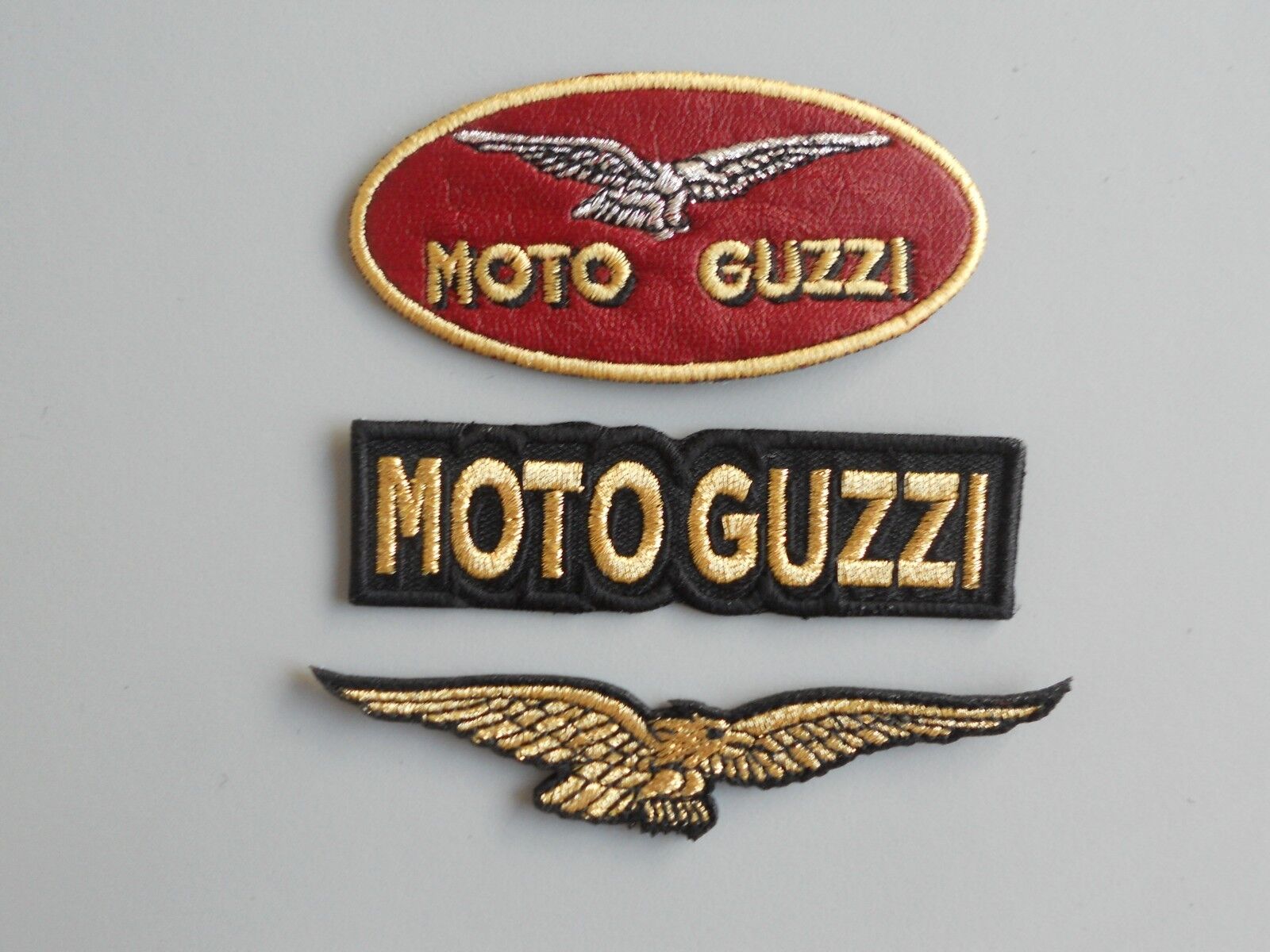 Patch Moto Guzzi Pz Embroidered Adhesive Replica Cod