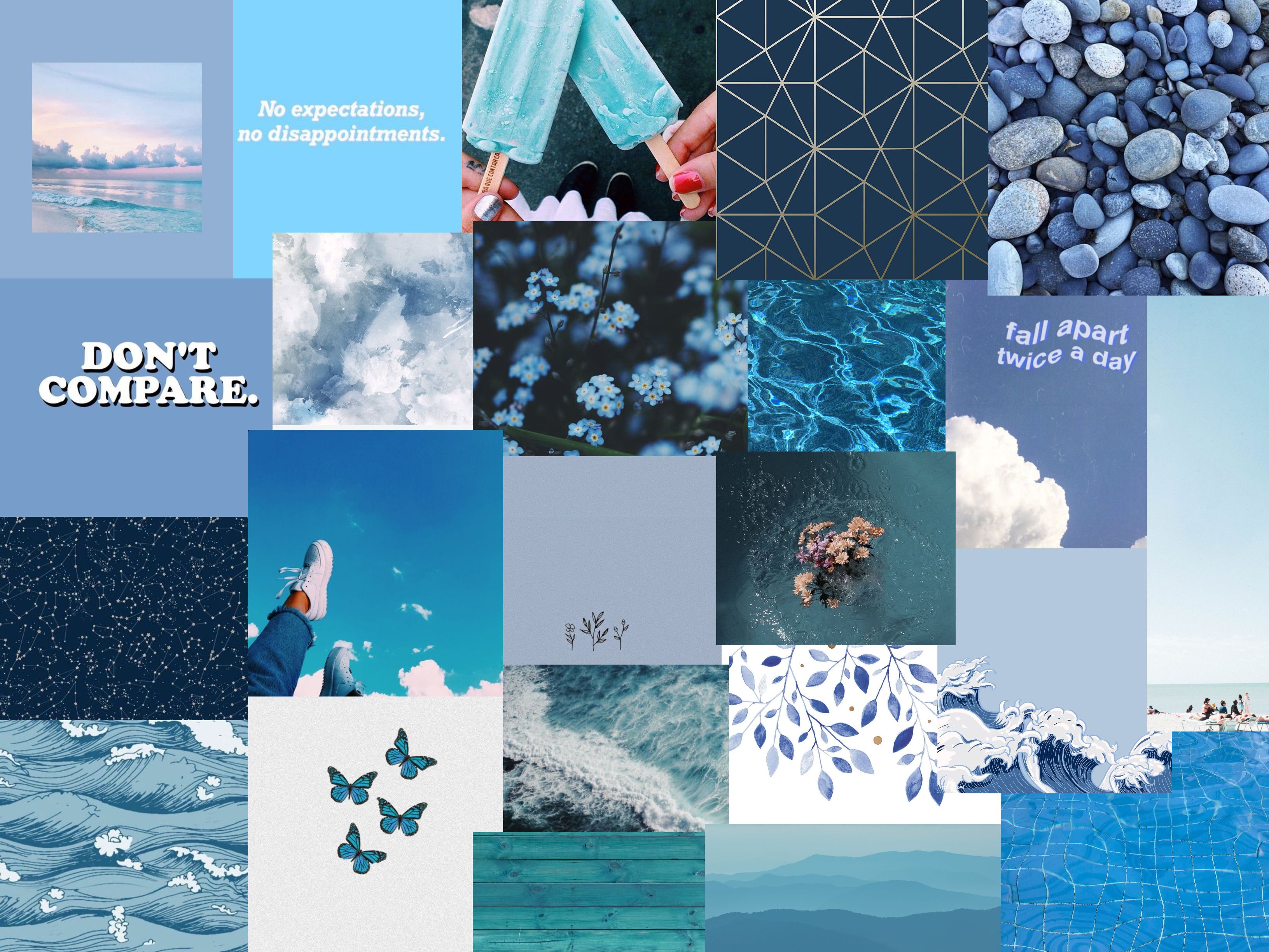 Blue Aesthetic Wallpaper