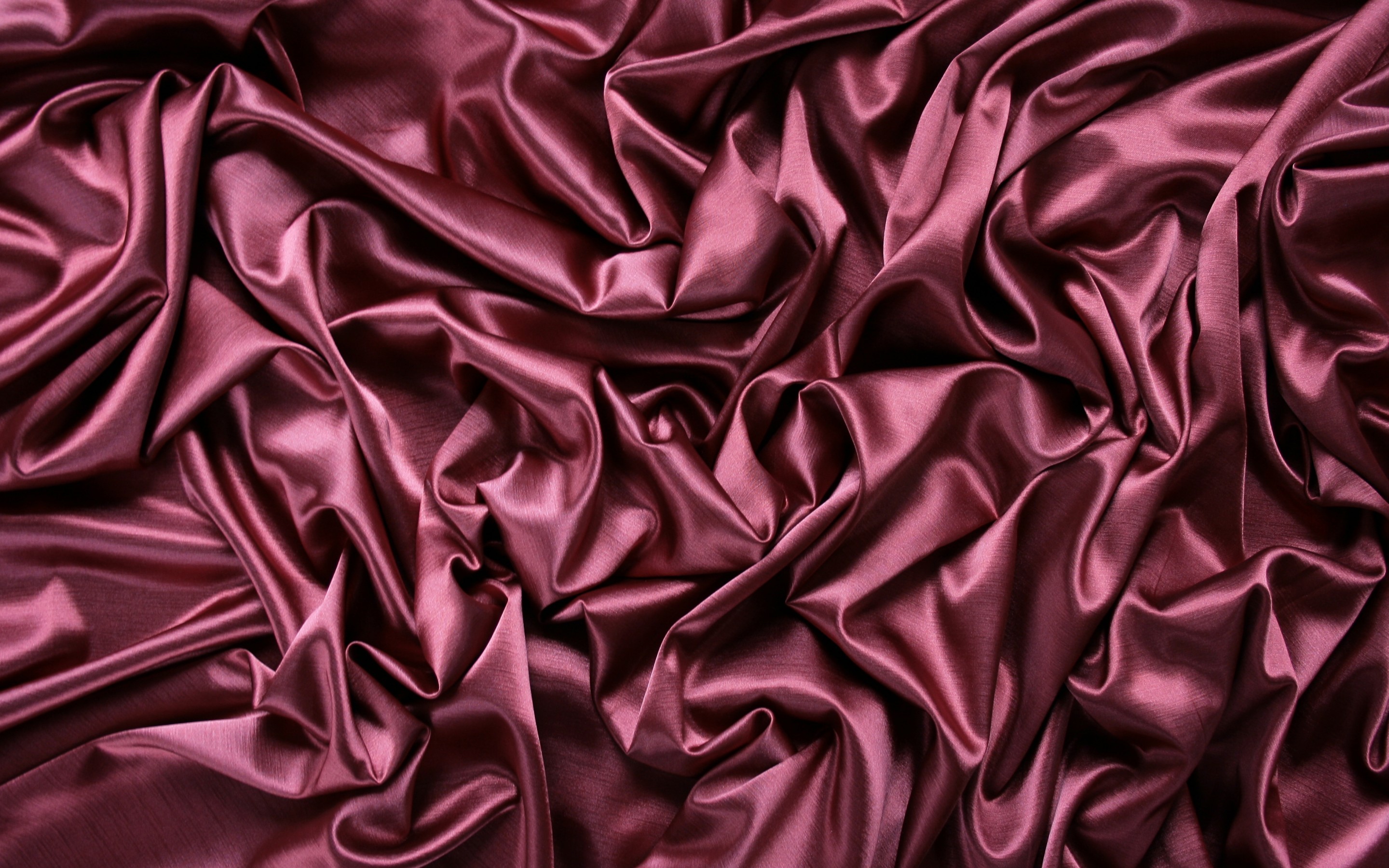 Pink Satin Fabric Wallpaper